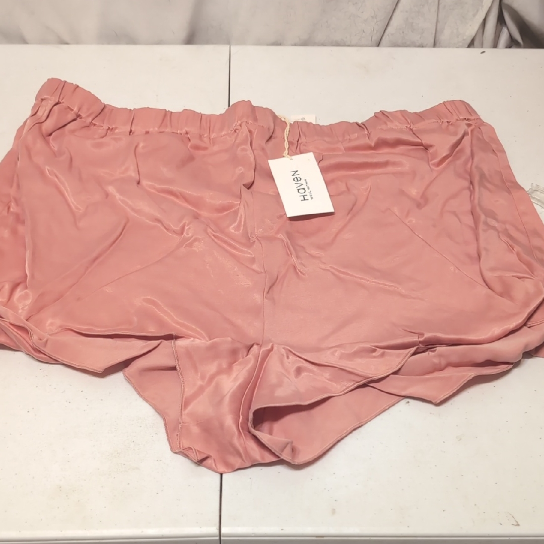 Haven Well Within Talbot's Light Weight Coral Sleep Lounge Shorts Sz Xl Nwt